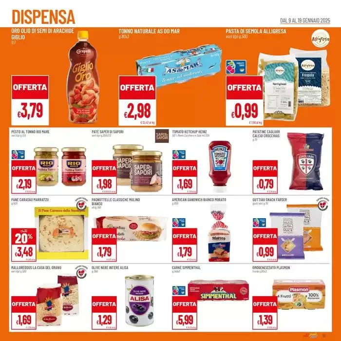 Sottocosto da 9 gennaio a 19 gennaio di 2025 - Pagina del volantino 19