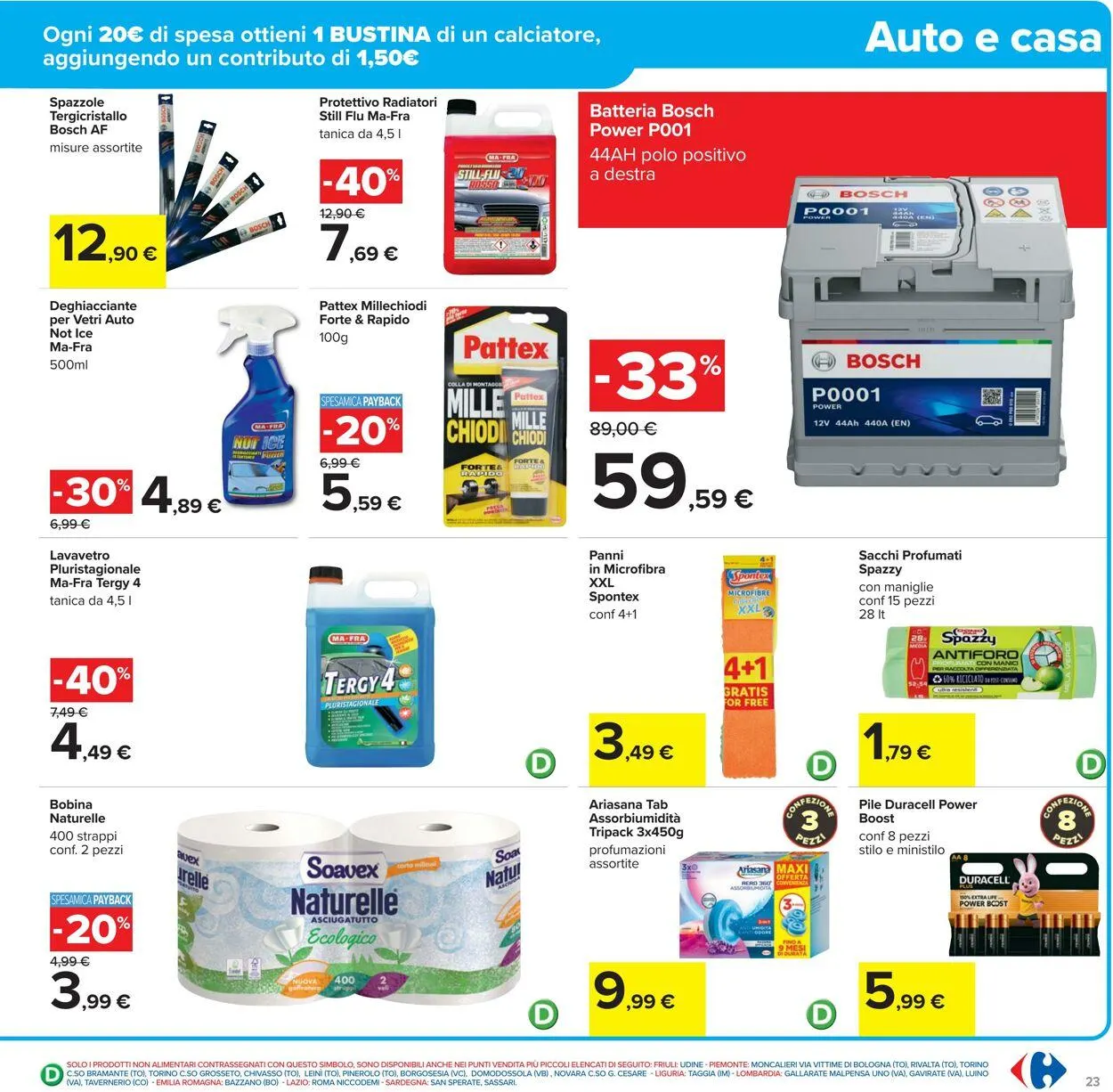 Carrefour Volantino attuale da 2 dicembre a 15 dicembre di 2025 - Pagina del volantino 23