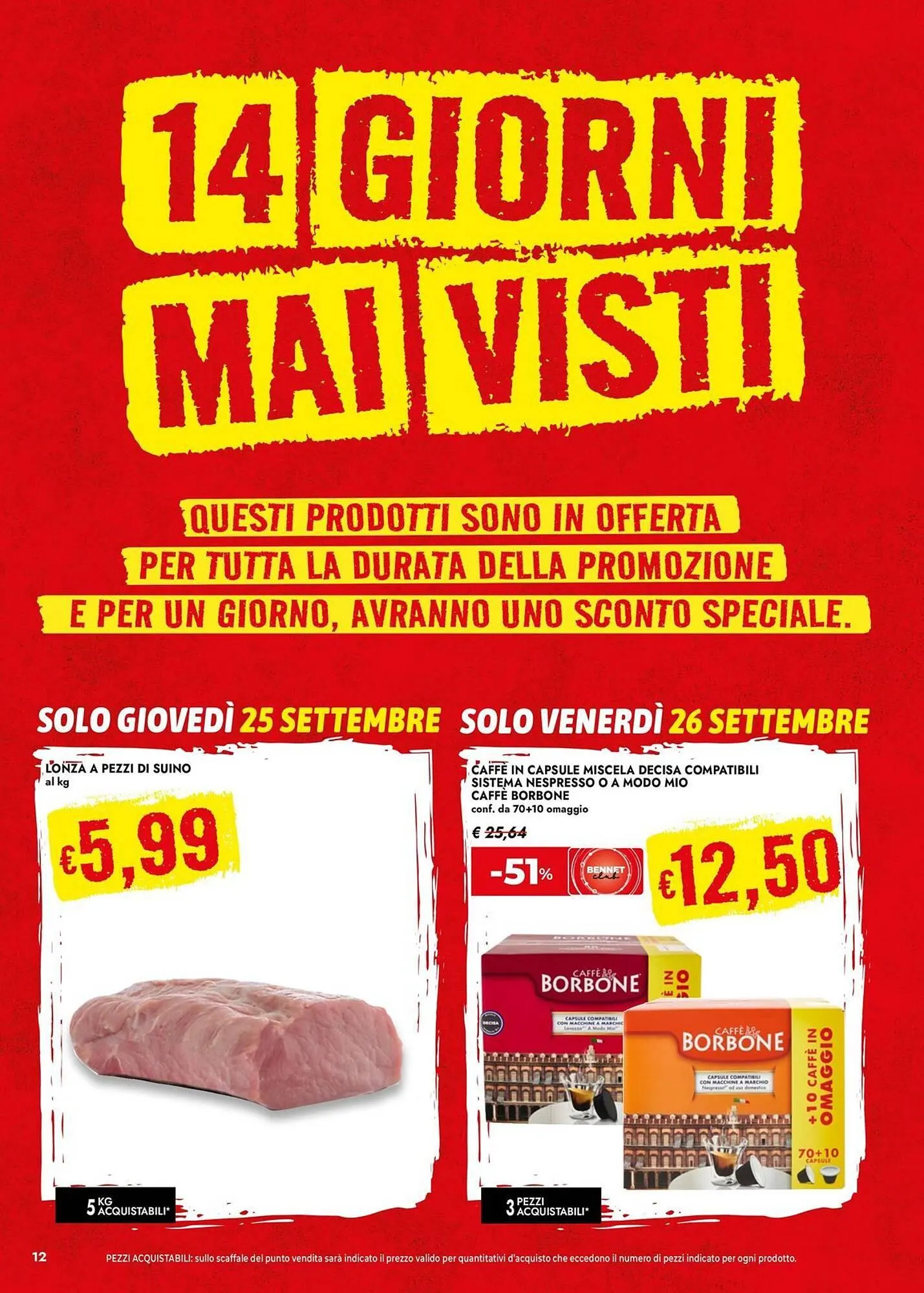 Volantino Bennet da 25 settembre a 7 ottobre di 2025 - Pagina del volantino 12