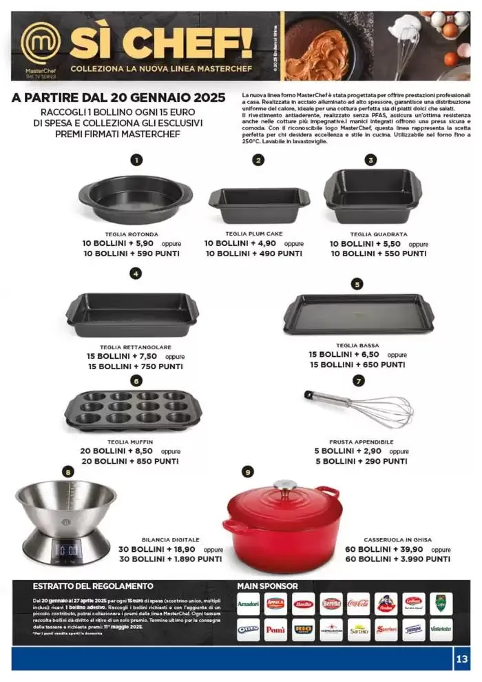 Prezzi tondi da 28 gennaio a 6 febbraio di 2025 - Pagina del volantino 13