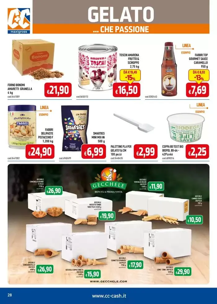 Professional ristoranti, bar, comunità, hotel da 24 marzo a 19 aprile di 2025 - Pagina del volantino 28