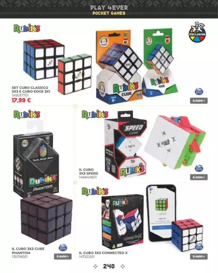 Catalogo di natale 2024! da 19 novembre a 24 dicembre di 2024 - Pagina del volantino 242