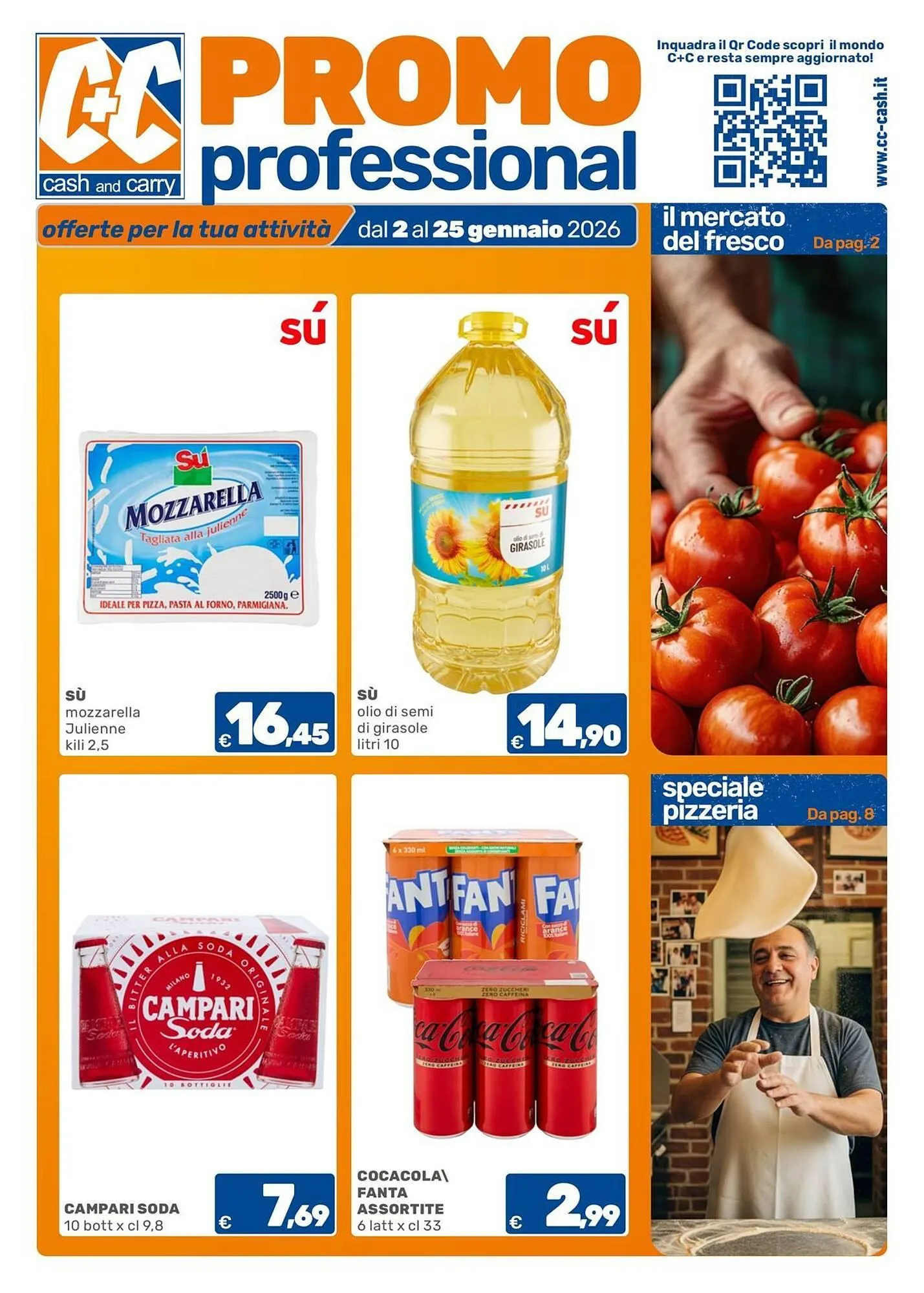 Volantino C+C Italmarket da 2 gennaio a 25 gennaio di 2026 - Pagina del volantino 1