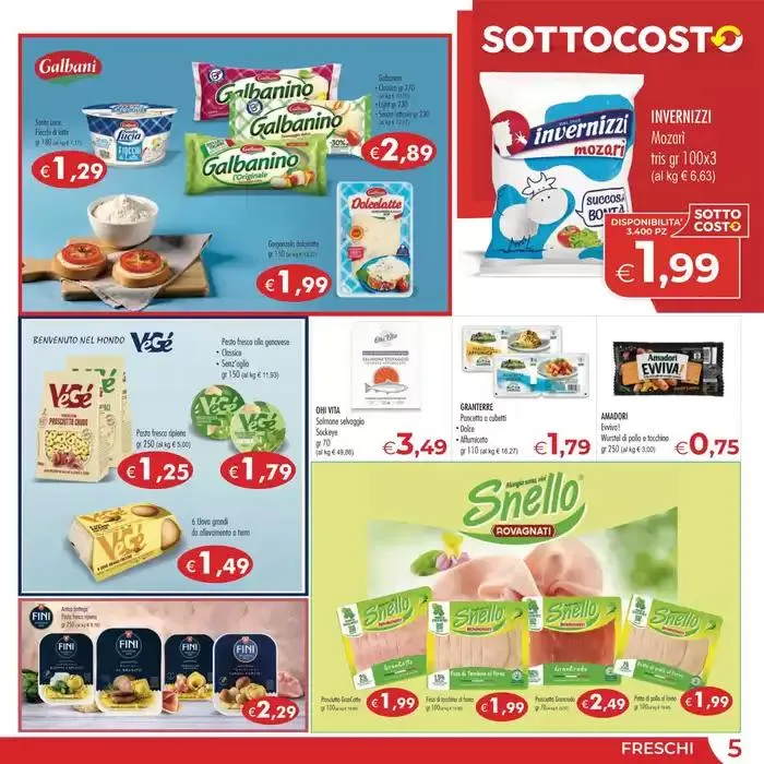 Sottocosto da 19 marzo a 1 aprile di 2025 - Pagina del volantino 5