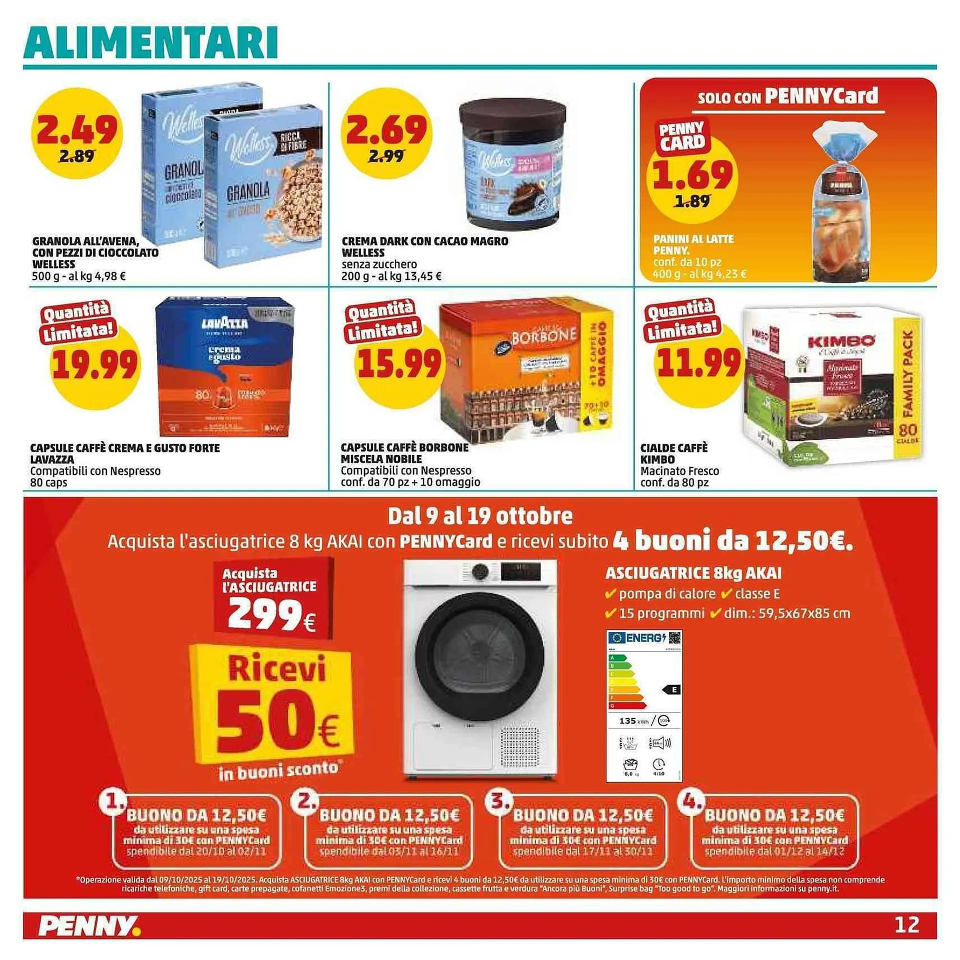 Volantino PENNY da 9 ottobre a 19 ottobre di 2025 - Pagina del volantino 12