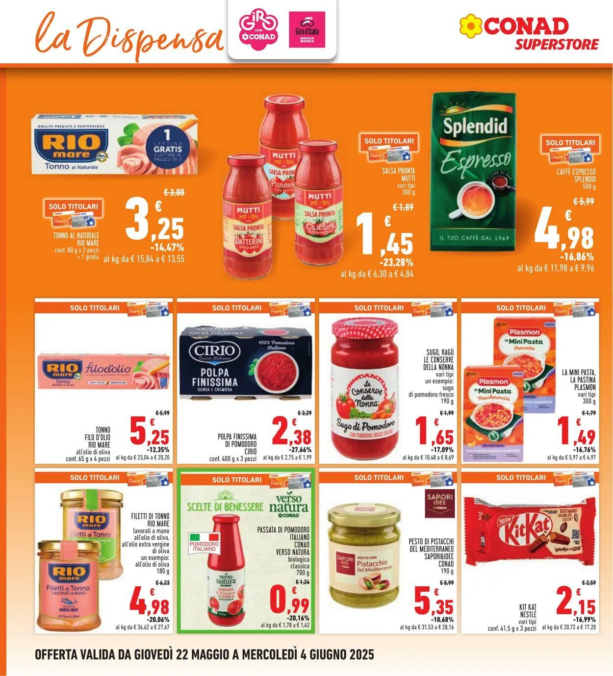 Conad - Superstore - Torino Volantino attuale da 22 maggio a 4 giugno di 2025 - Pagina del volantino 18