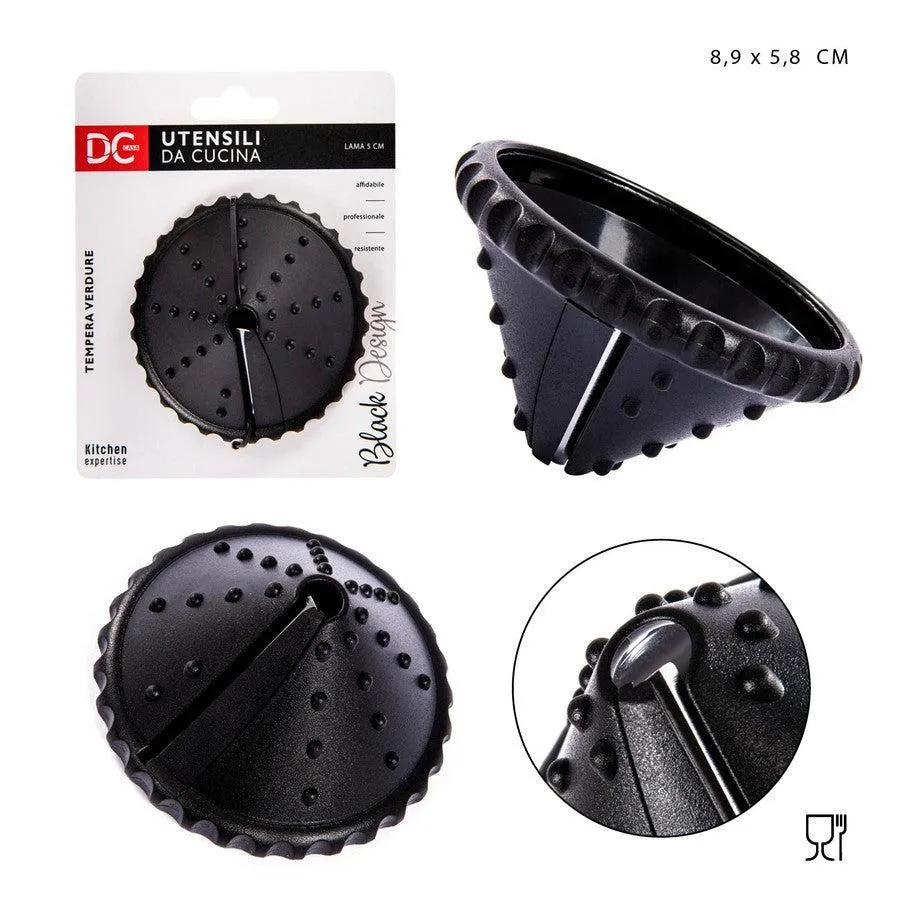 Dc - L/Black Tempera Vegetables L/Smooth 8.9X5.8Cm