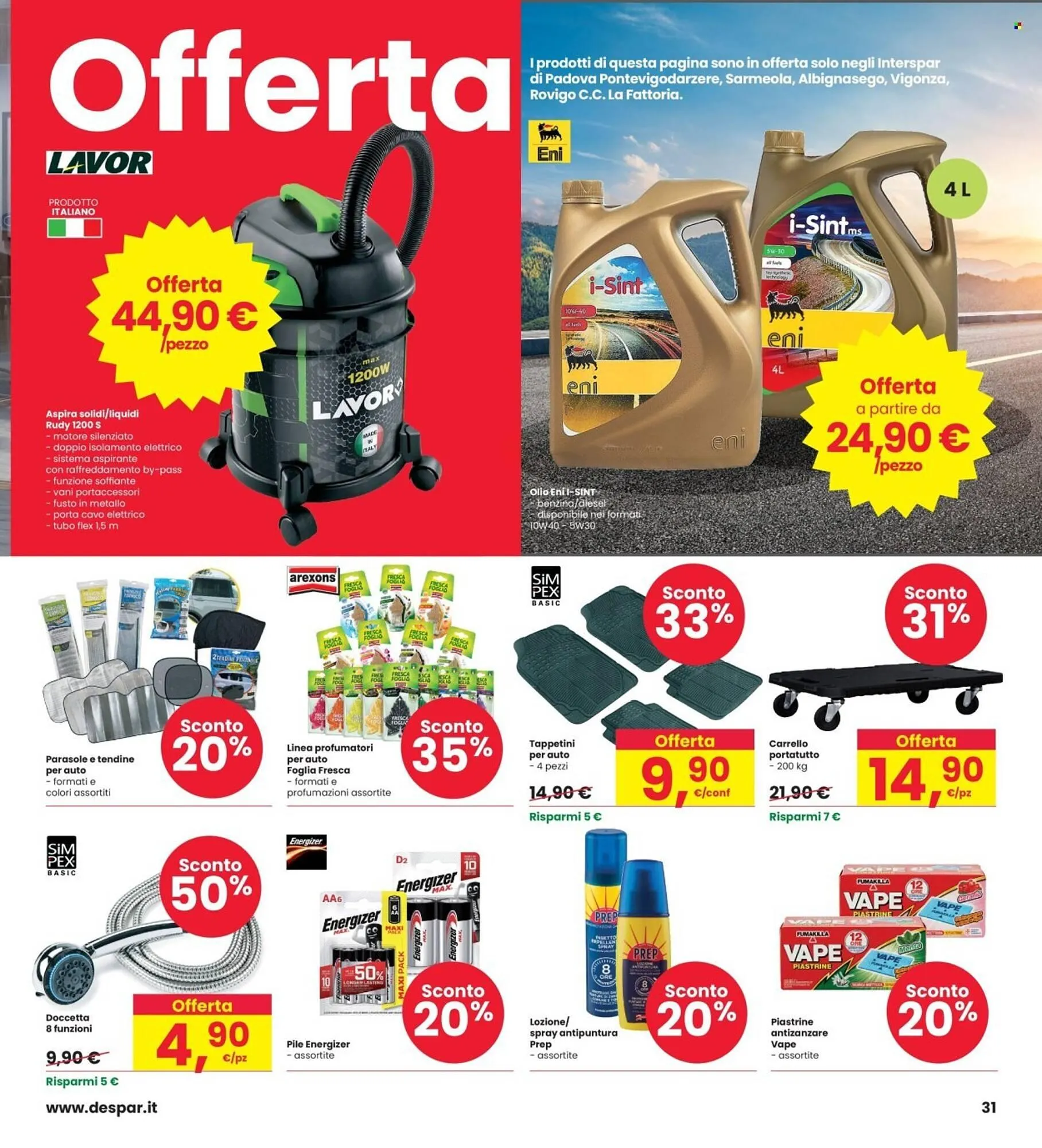 Volantino Interspar da 19 giugno a 2 luglio di 2025 - Pagina del volantino 31