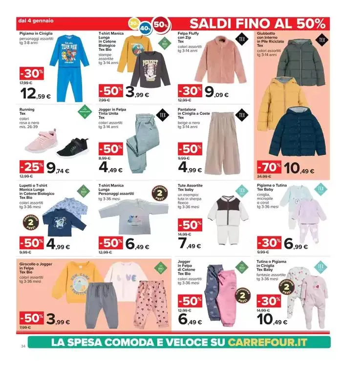 1+1 gratis da 3 gennaio a 15 gennaio di 2025 - Pagina del volantino 34