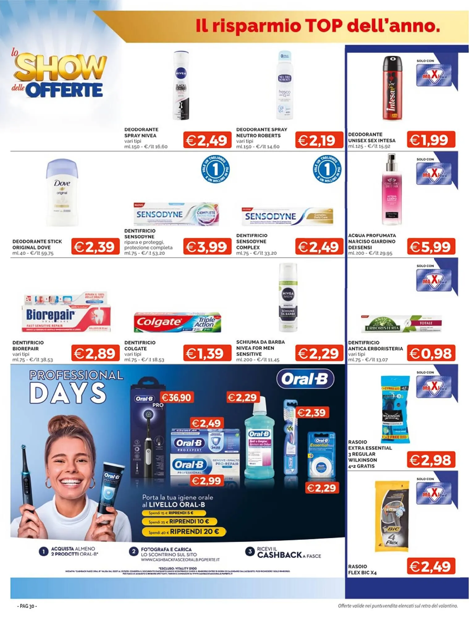 Volantino Maxisconto da 30 ottobre a 12 novembre di 2023 - Pagina del volantino 30