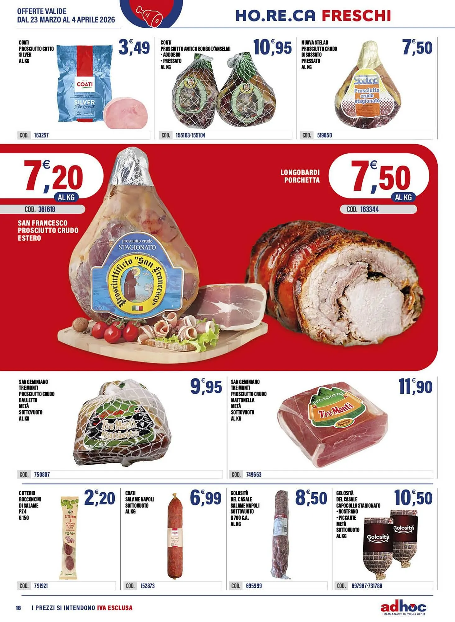 Volantino Adhoc da 23 marzo a 4 aprile di 2026 - Pagina del volantino 18