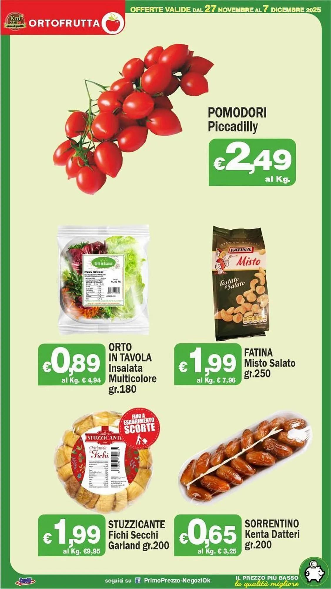 Volantino Primo Prezzo da 27 novembre a 7 dicembre di 2025 - Pagina del volantino 28