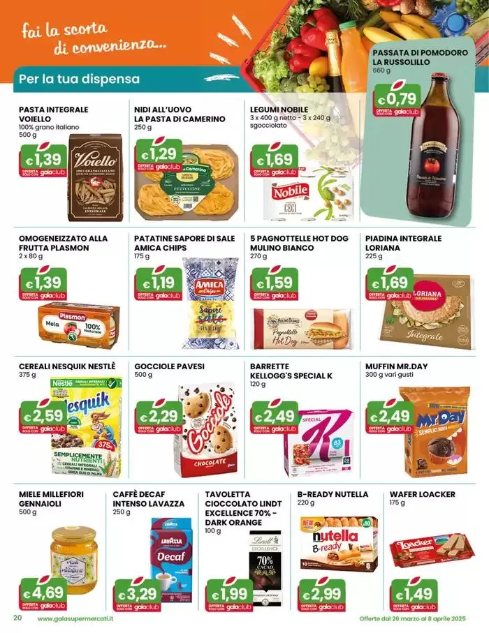 Gran risparmio da 26 marzo a 8 aprile di 2025 - Pagina del volantino 20
