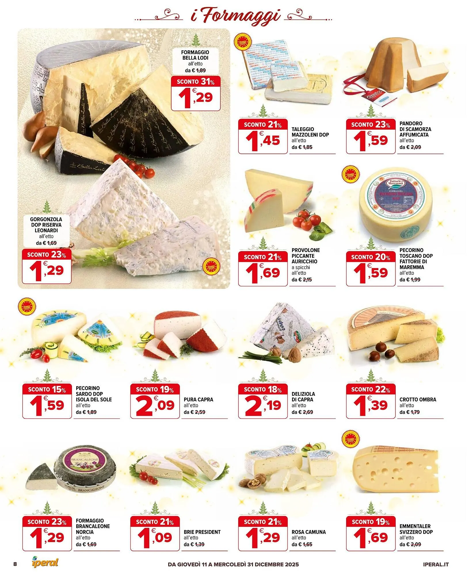 Volantino Iperal da 11 dicembre a 31 dicembre di 2025 - Pagina del volantino 8