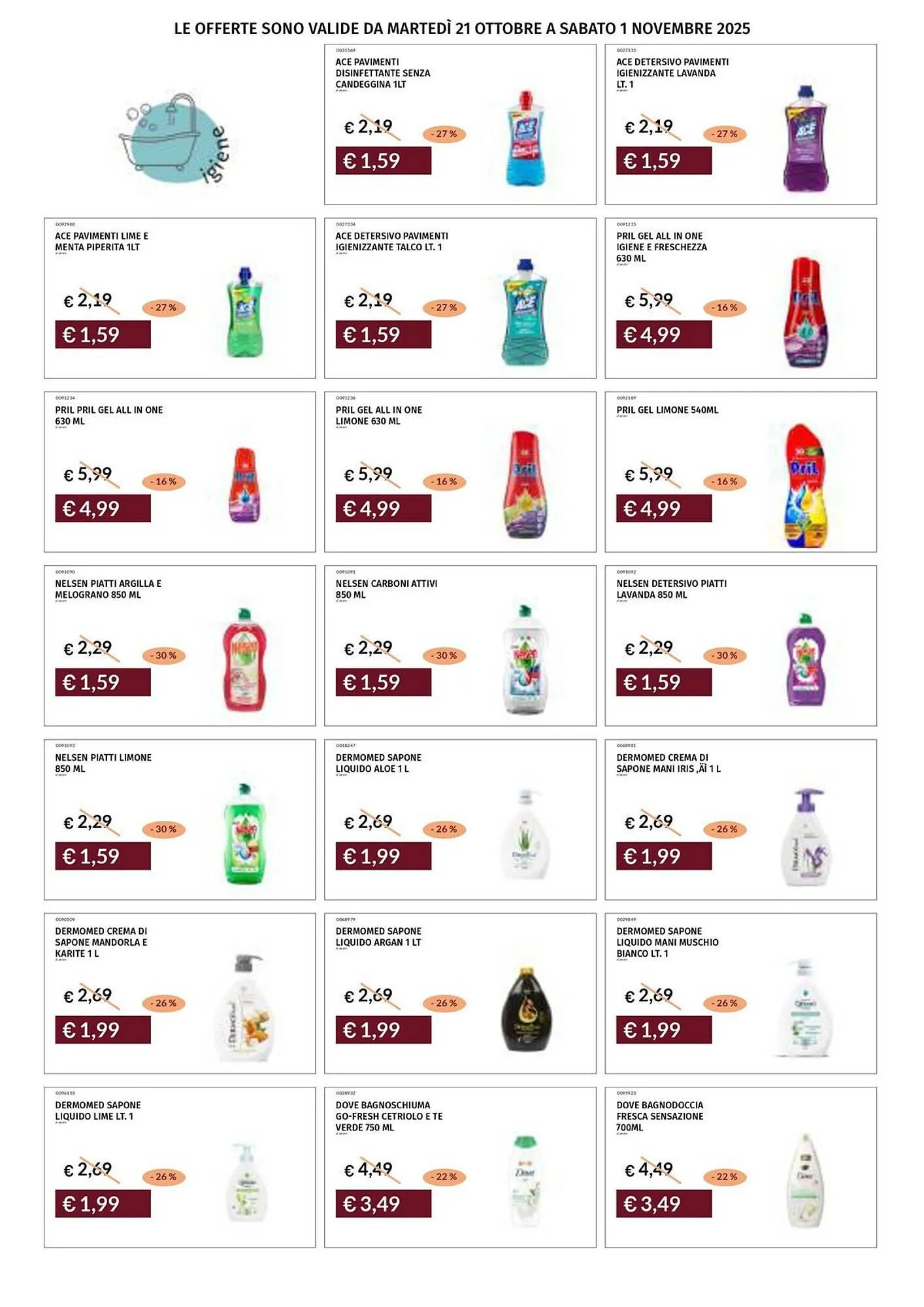 Volantino Prezzemolo e Vitale da 21 ottobre a 1 novembre di 2025 - Pagina del volantino 37