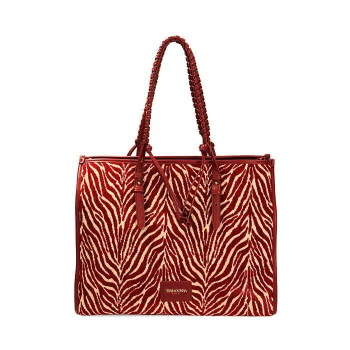 Borsa a spalla zebrata