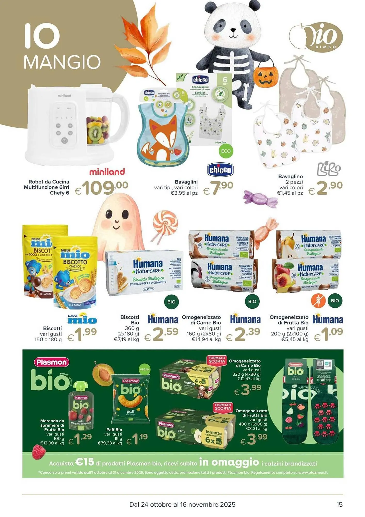 Volantino Io Bimbo da 24 ottobre a 16 novembre di 2025 - Pagina del volantino 15