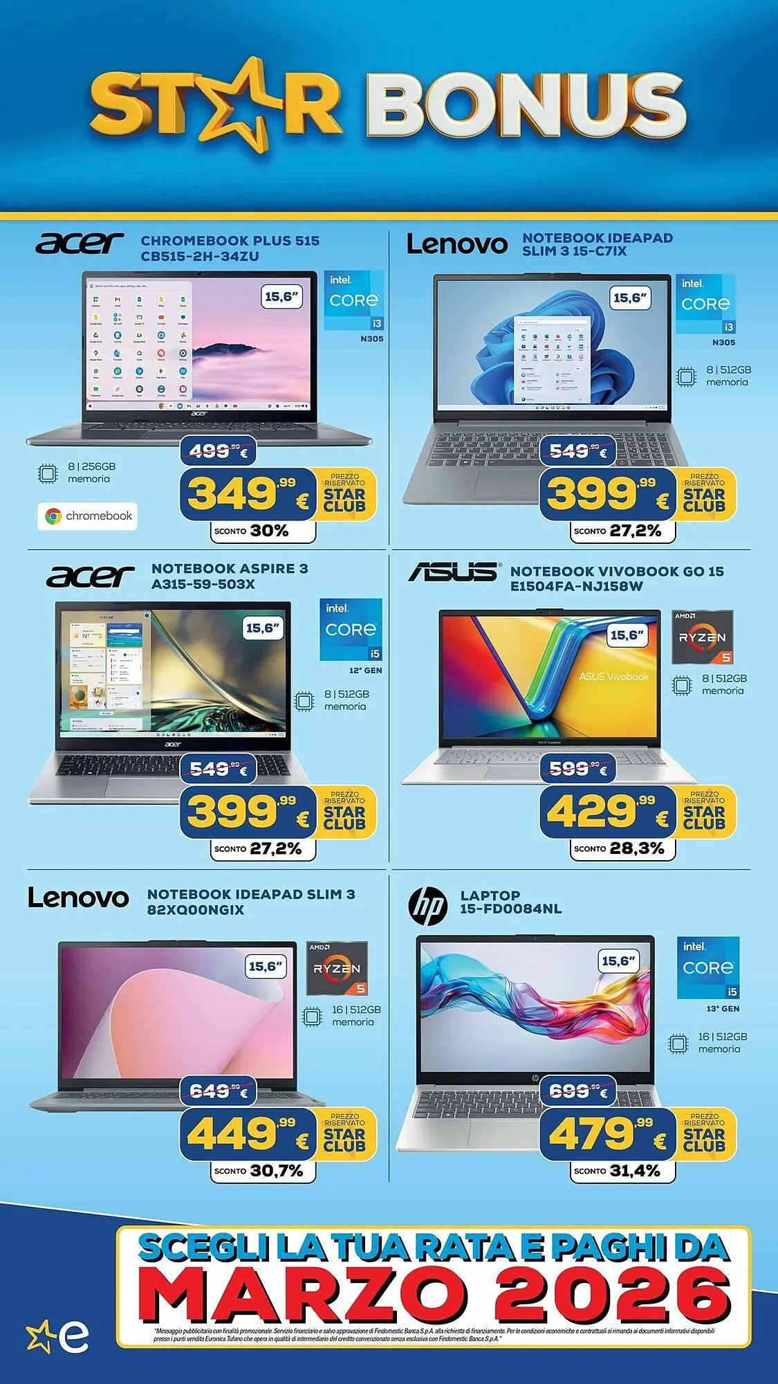 Volantino Euronics da 26 settembre a 8 ottobre di 2025 - Pagina del volantino 54