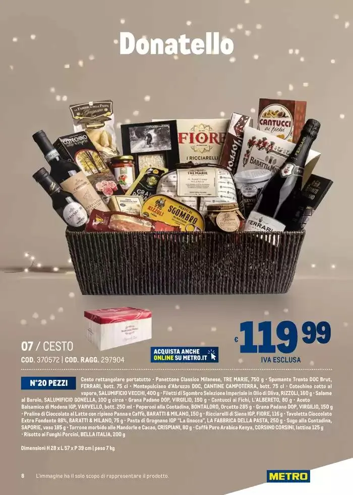 Cesti di Natale Ridotto da 4 novembre a 31 dicembre di 2024 - Pagina del volantino 8