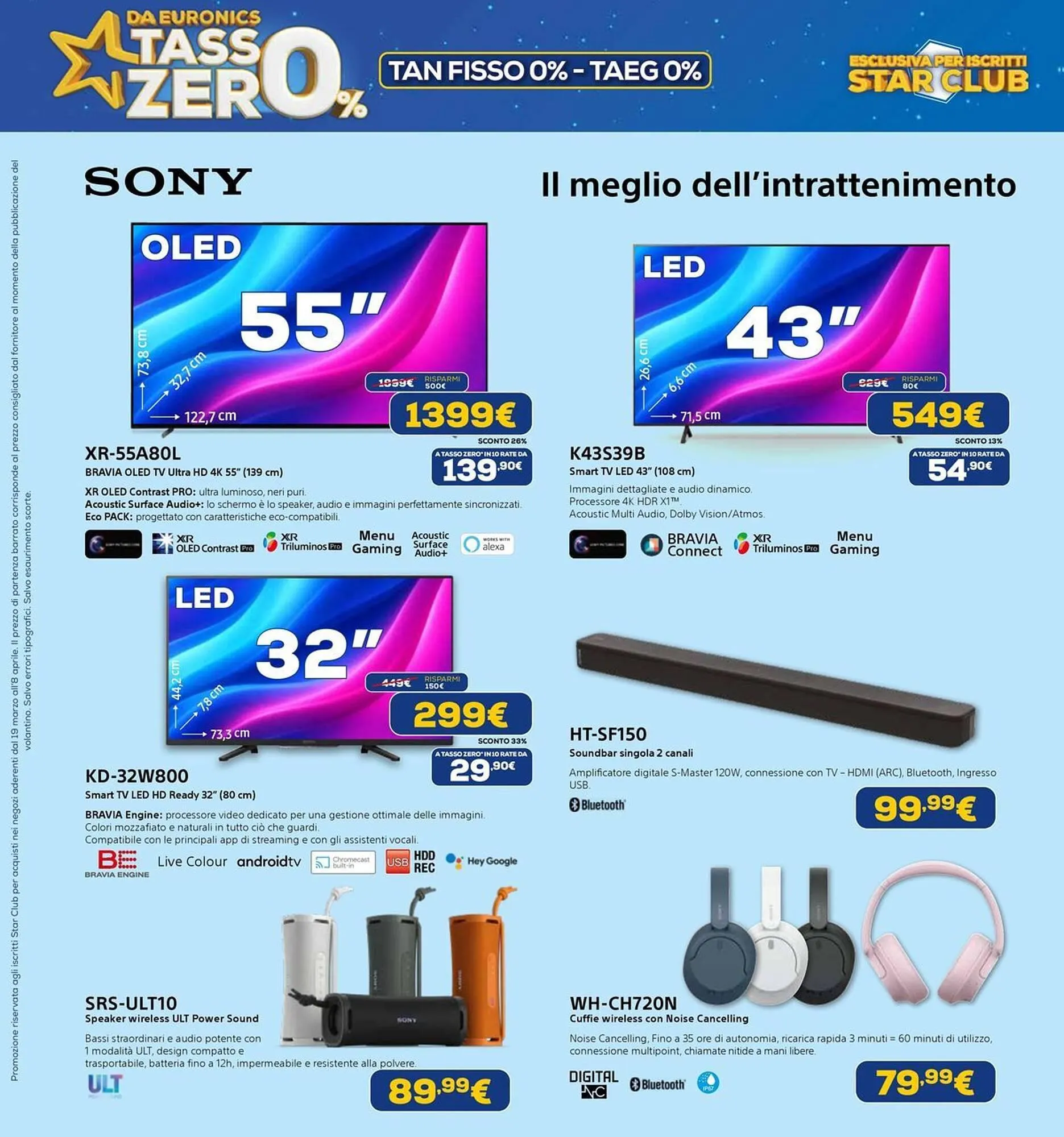 Volantino Euronics da 19 marzo a 8 aprile di 2026 - Pagina del volantino 19