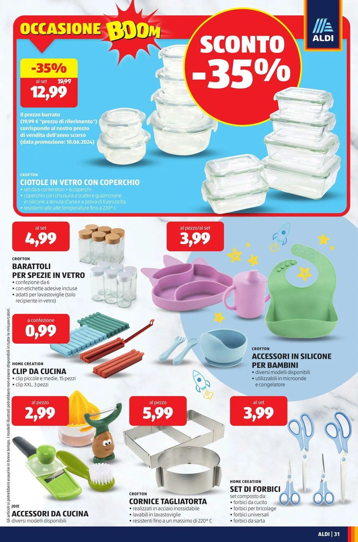 Aldi Volantino attuale da 6 ottobre a 12 ottobre di 2025 - Pagina del volantino 31