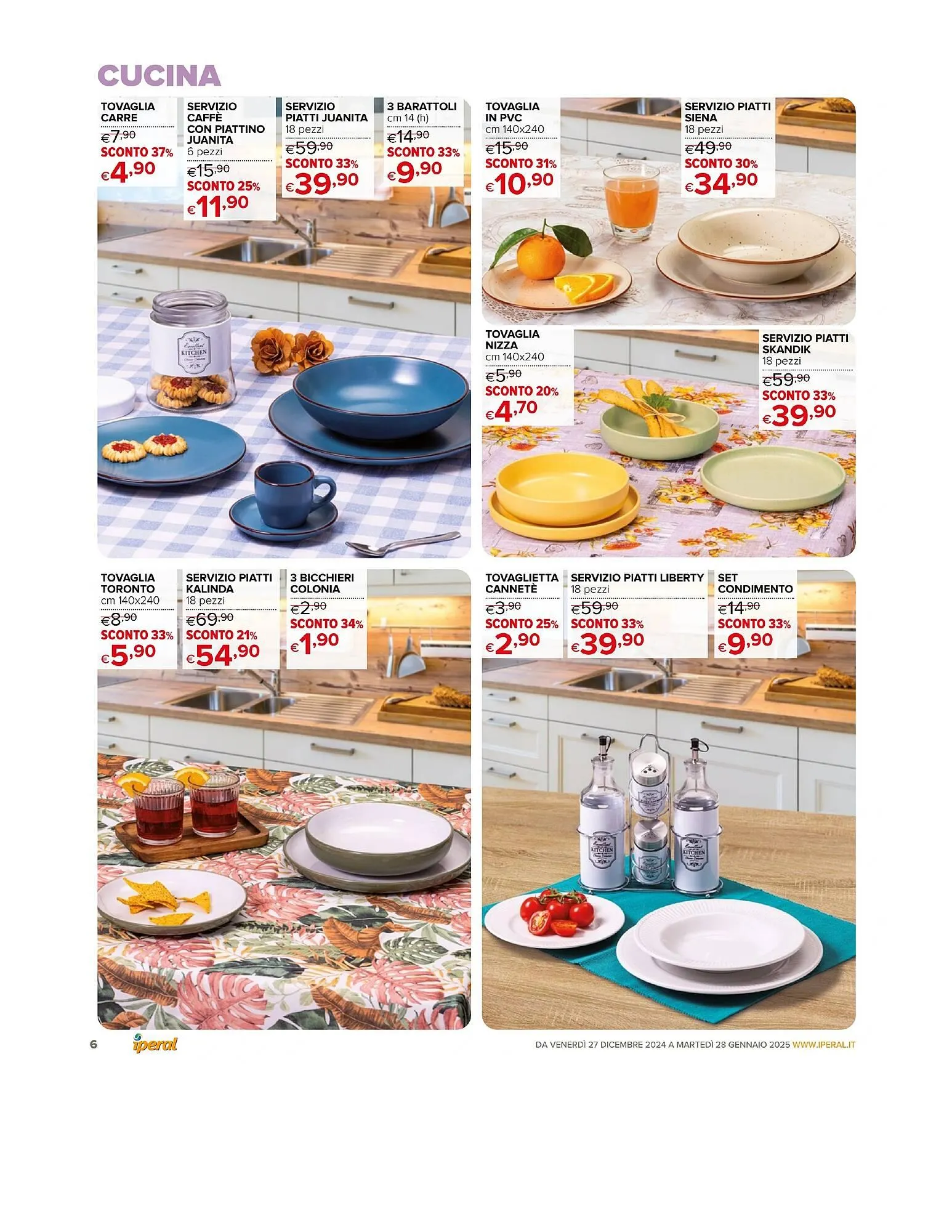 Volantino Iperal da 27 dicembre a 28 gennaio di 2025 - Pagina del volantino 6