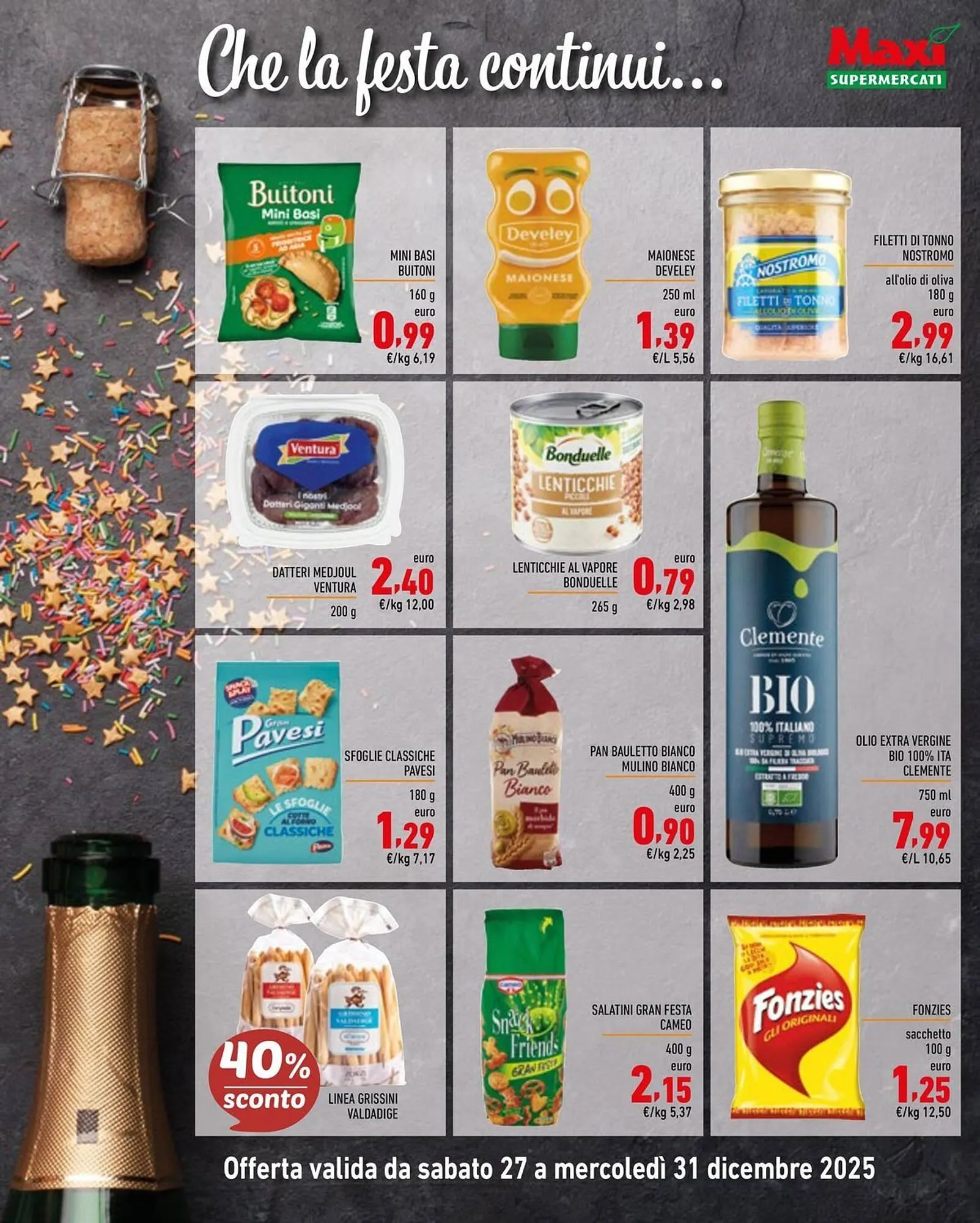 Volantino Maxi Supermercati da 16 dicembre a 26 dicembre di 2025 - Pagina del volantino 18