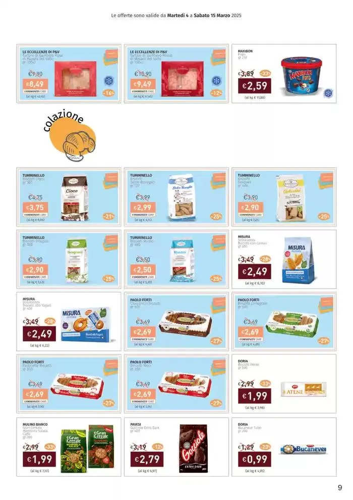 Sana, veloce, facile, unica! da 4 marzo a 15 marzo di 2025 - Pagina del volantino 9
