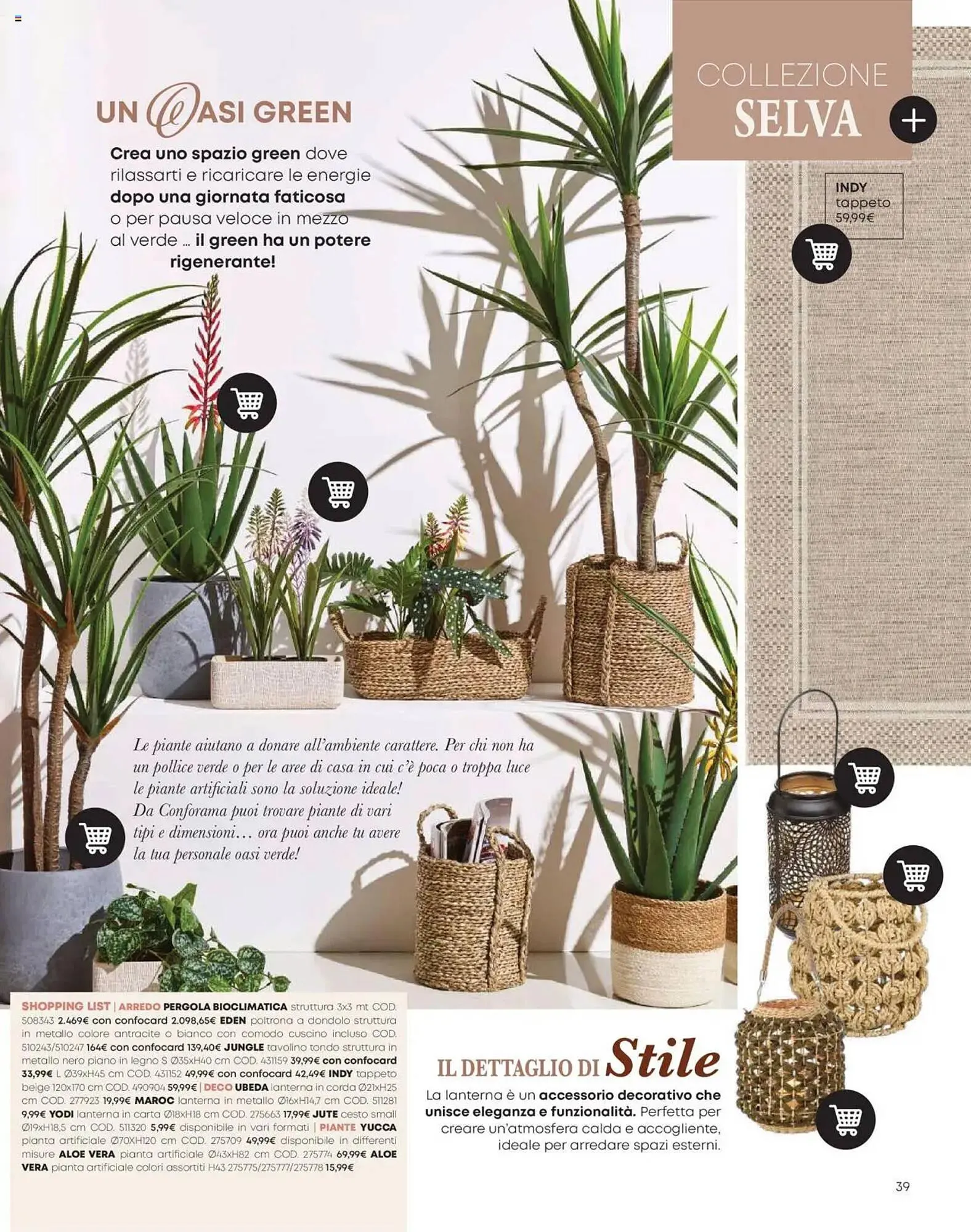 Volantino Conforama da 9 aprile a 21 settembre di 2025 - Pagina del volantino 39