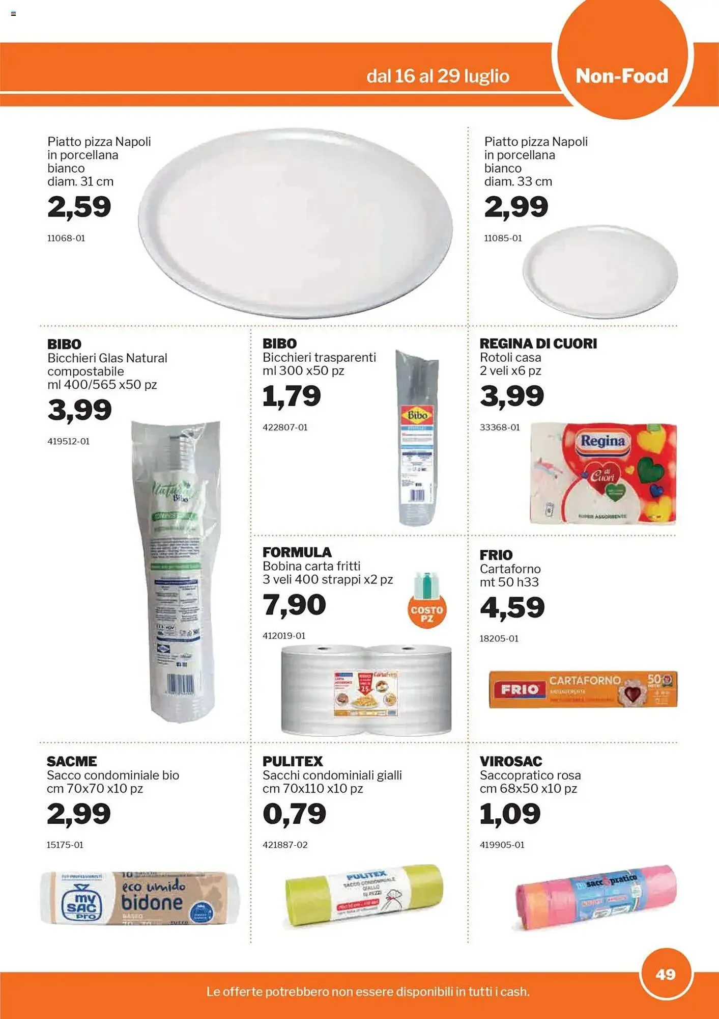 Volantino GrosMarket da 16 luglio a 29 luglio di 2025 - Pagina del volantino 49