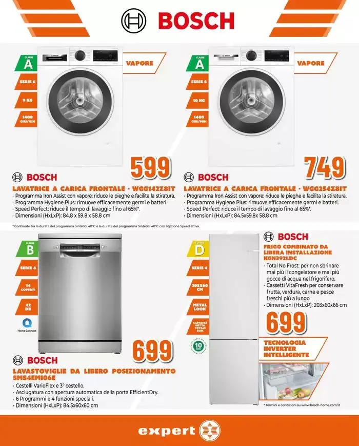 Speciale Grandi Elettrodomestici da Expert! da 27 marzo a 9 aprile di 2025 - Pagina del volantino 2