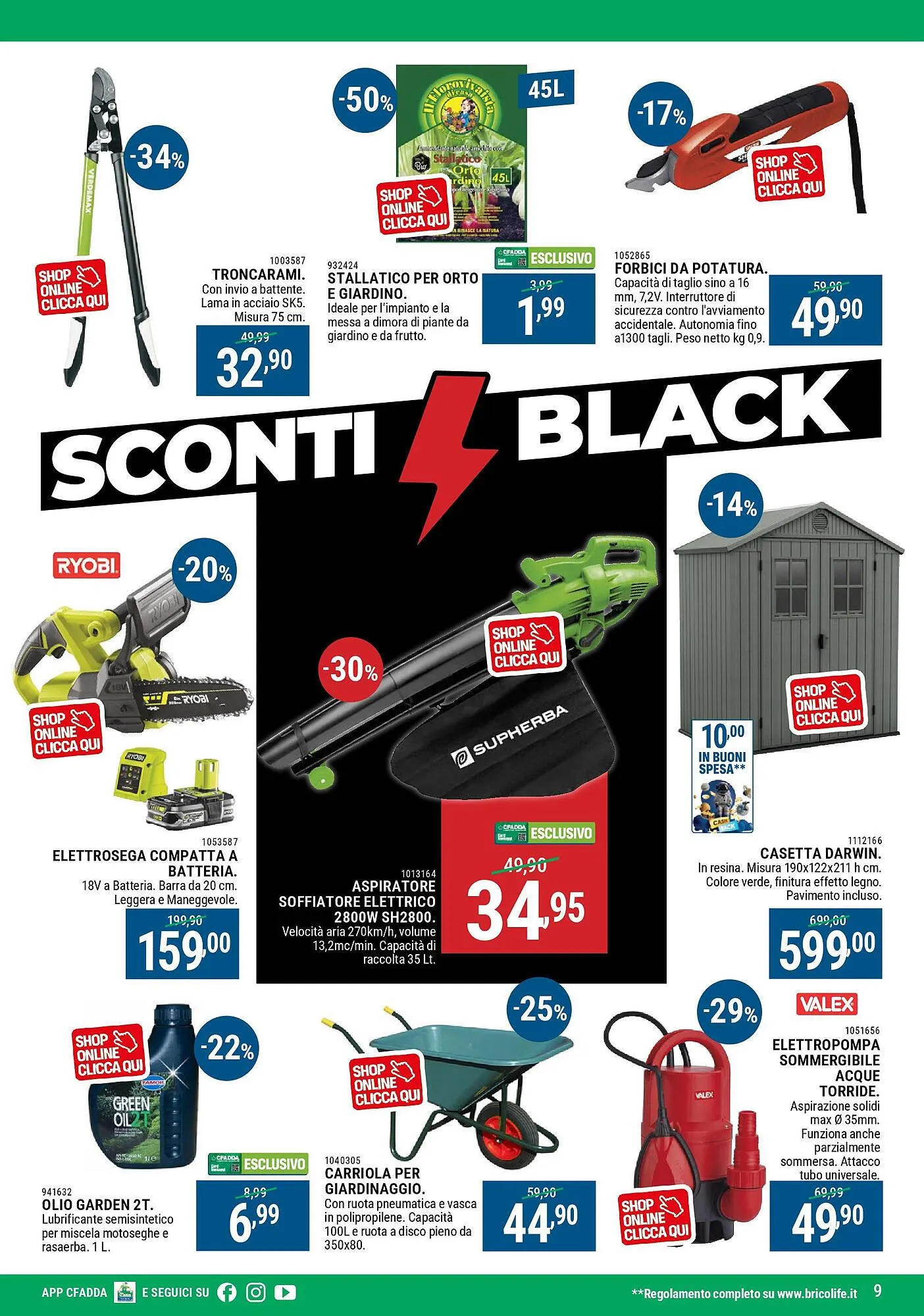 Volantino Cfadda da 29 ottobre a 23 novembre di 2025 - Pagina del volantino 9