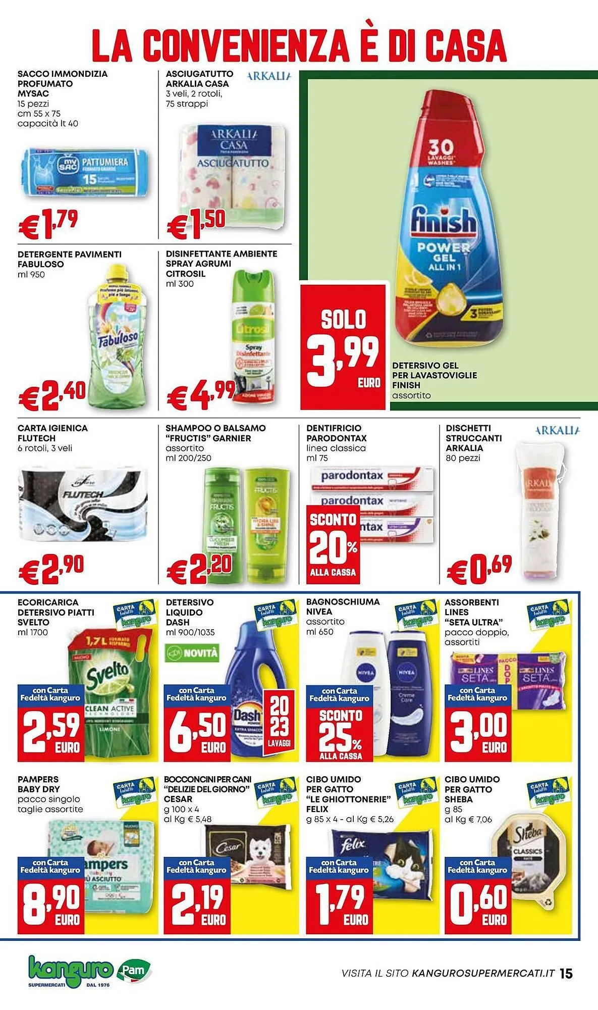 Volantino Kanguro da 24 luglio a 6 agosto di 2025 - Pagina del volantino 15