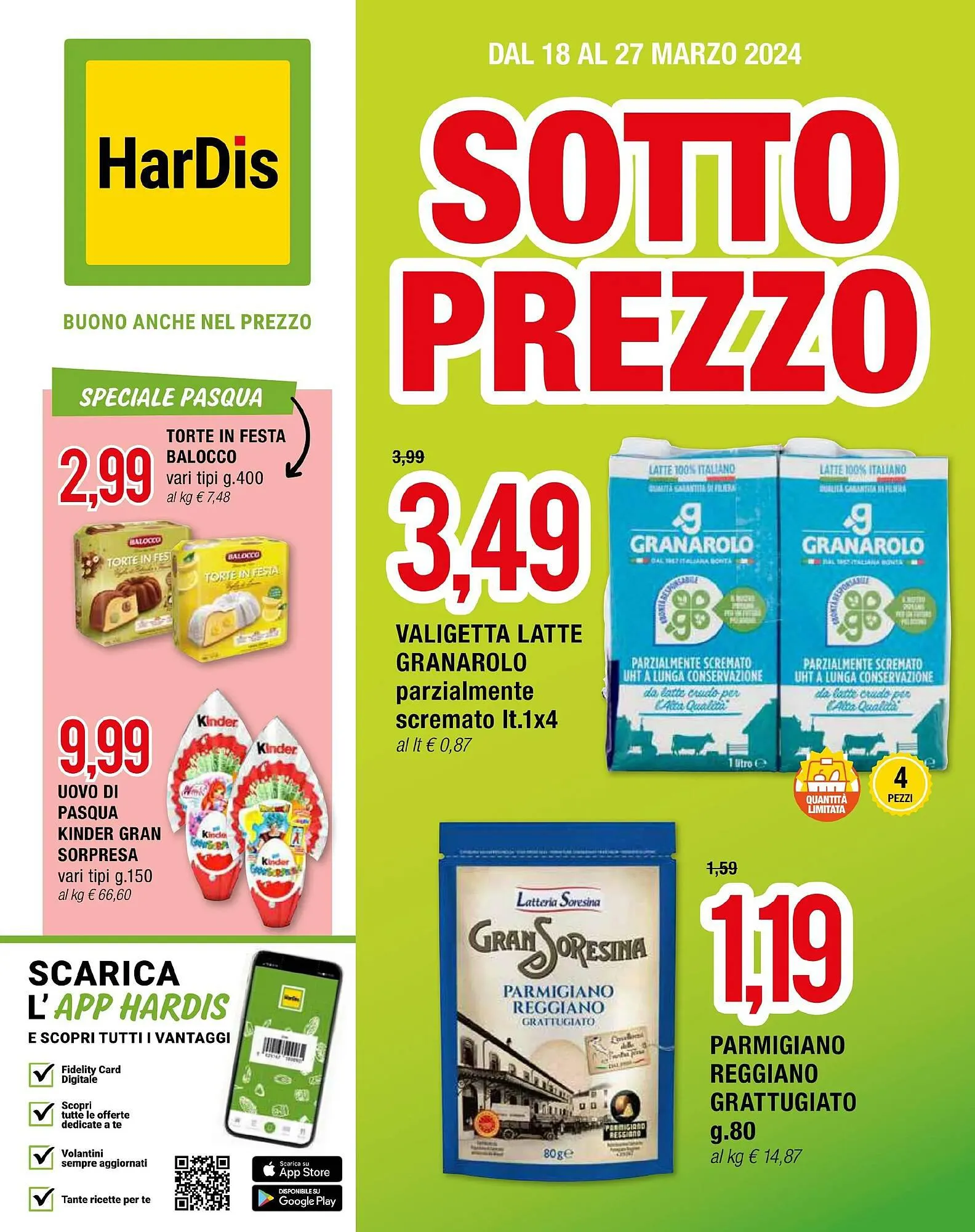 Volantino Hardis da 18 marzo a 27 marzo di 2024 - Pagina del volantino 1