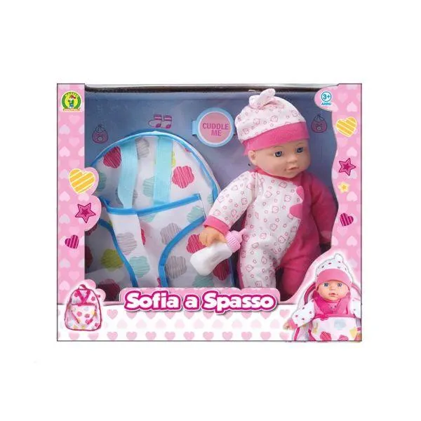 Bambola Sofia a spasso - Mazzeo Giocattoli