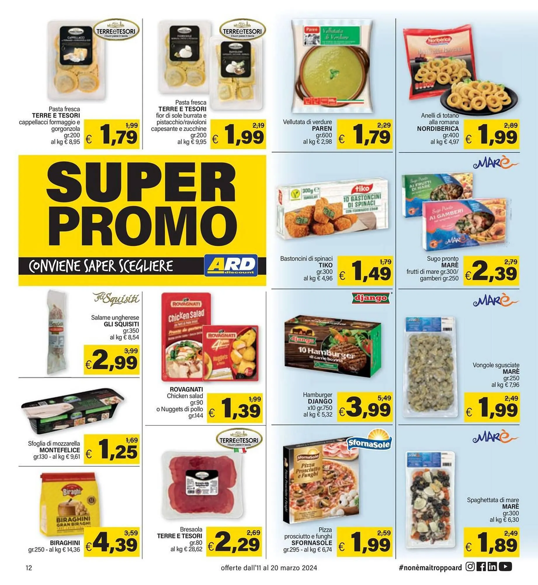 Volantino Ard Discount da 11 marzo a 20 marzo di 2024 - Pagina del volantino 12