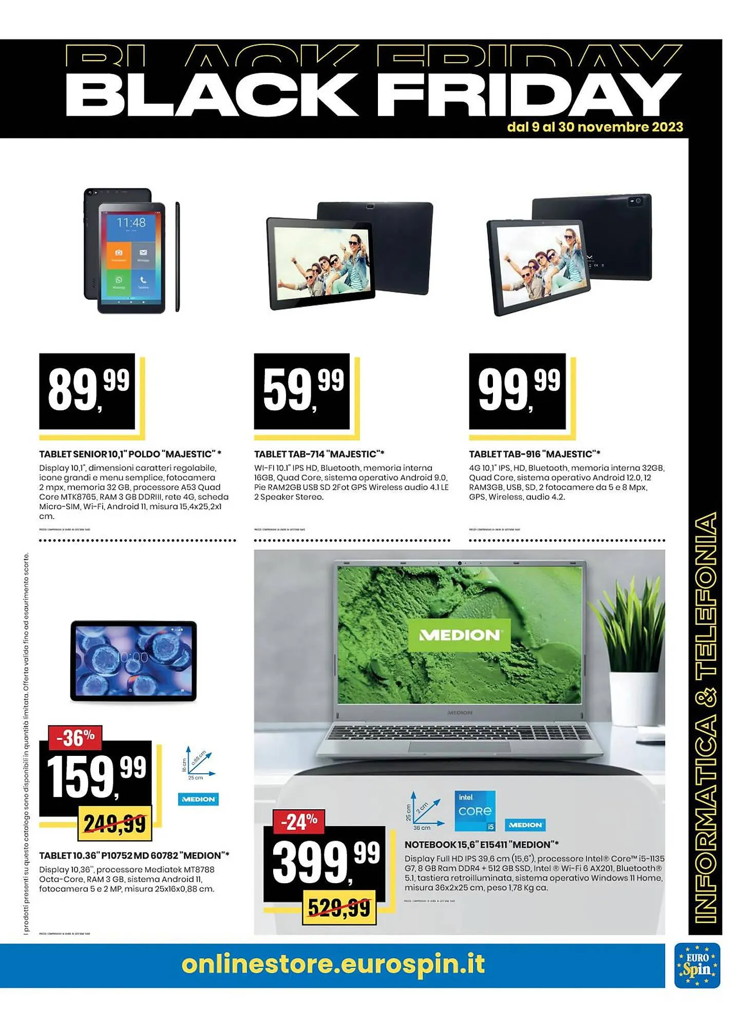 Volantino Eurospin da 20 novembre a 29 novembre di 2023 - Pagina del volantino 23