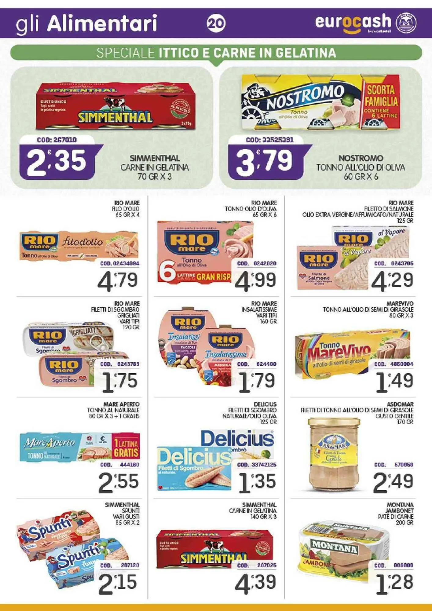 Volantino Eurocash da 3 giugno a 22 giugno di 2025 - Pagina del volantino 20