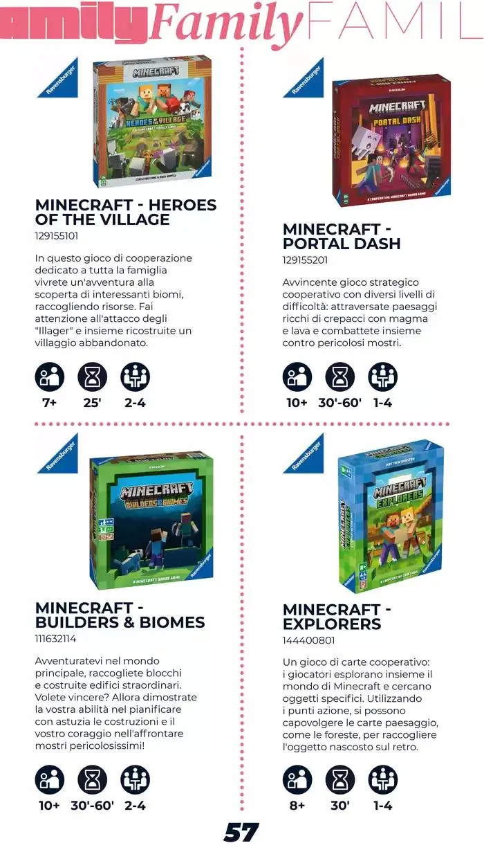 Catalogo Giochi di Società da 1 marzo a 15 marzo di 2025 - Pagina del volantino 57