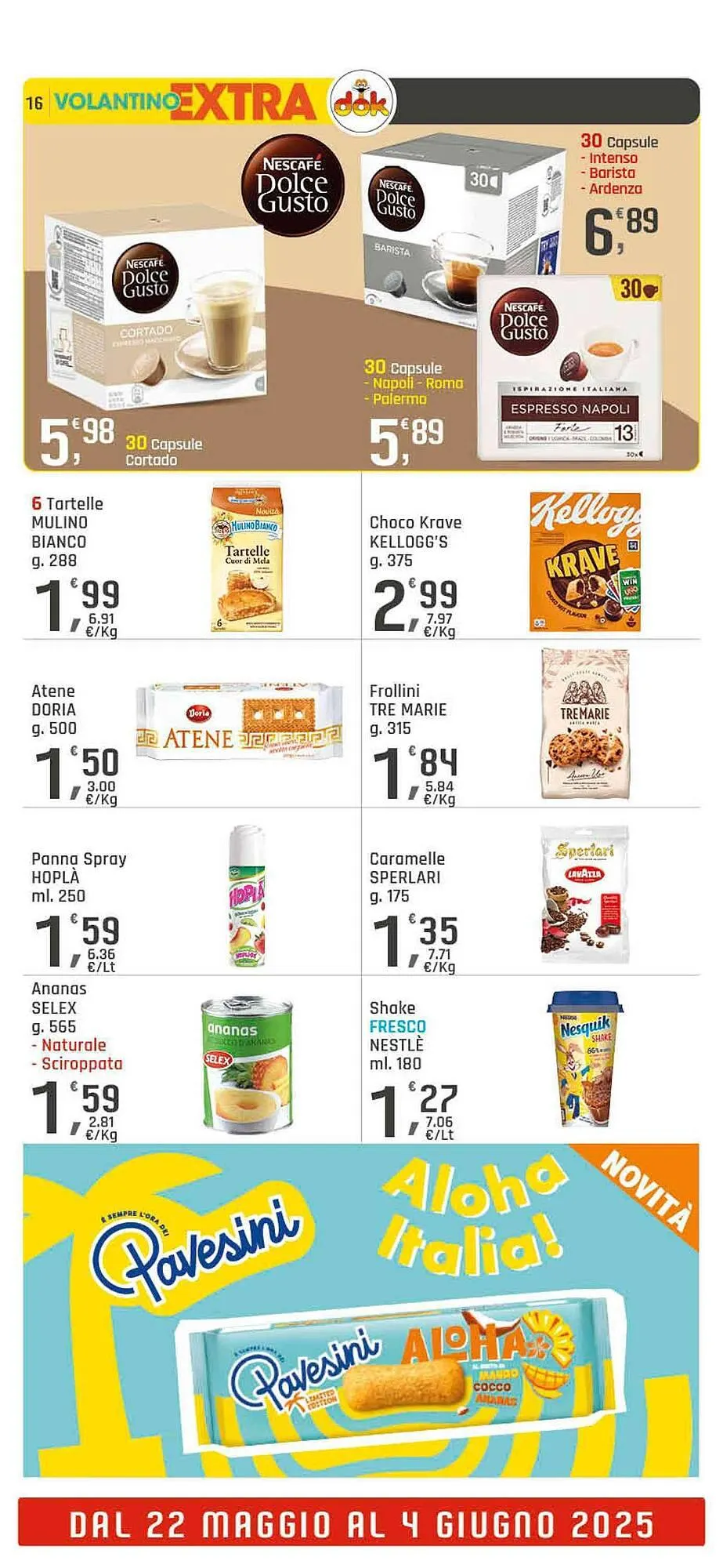 Volantino Supermercati Dok da 22 maggio a 4 giugno di 2025 - Pagina del volantino 16