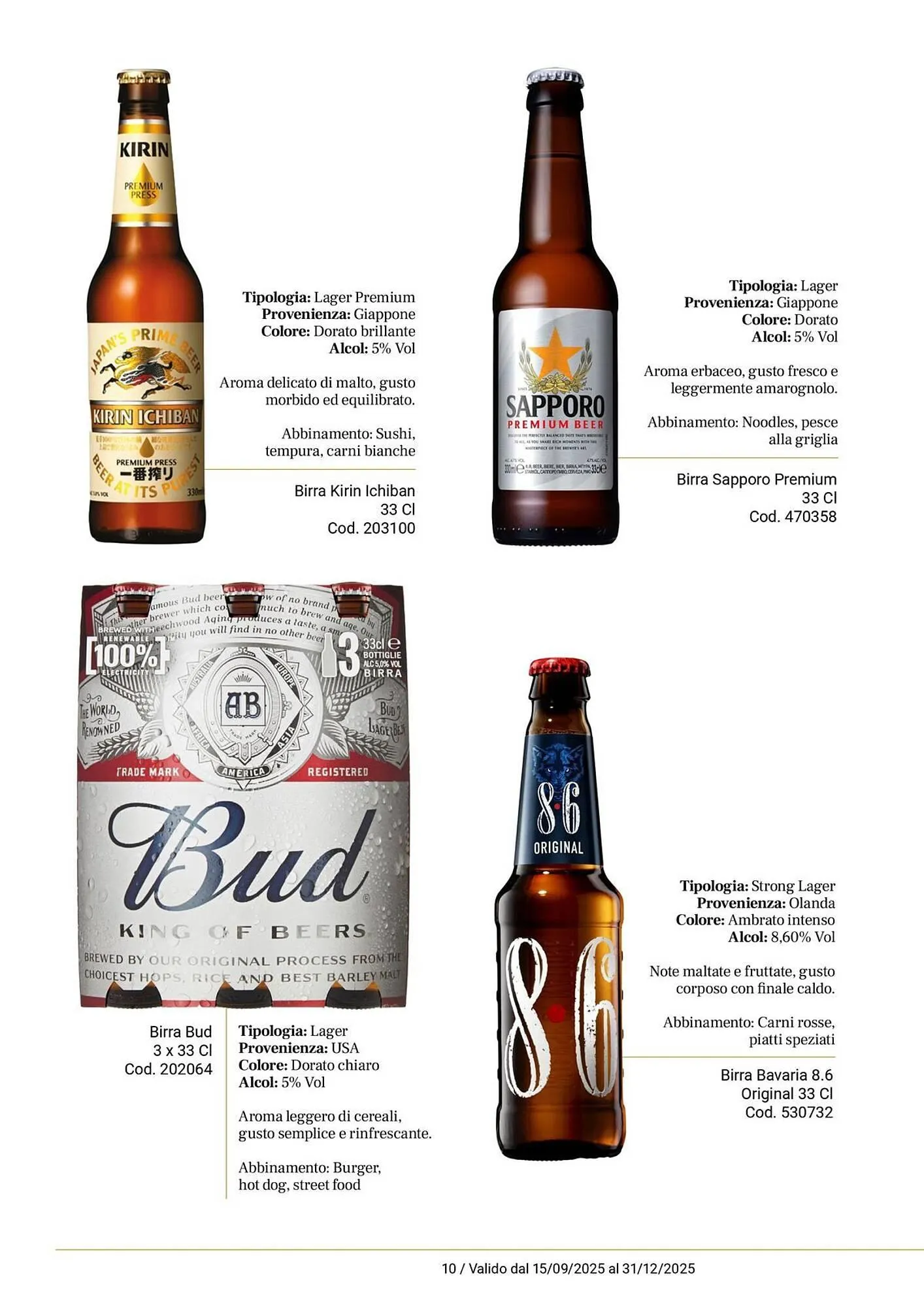 Volantino Centro Cash da 15 settembre a 31 dicembre di 2025 - Pagina del volantino 10