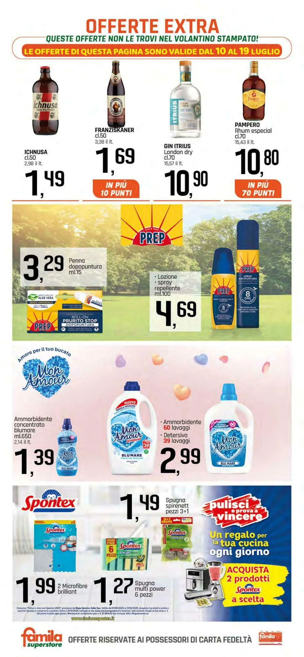 Famila Volantino attuale da 10 luglio a 19 luglio di 2025 - Pagina del volantino 23