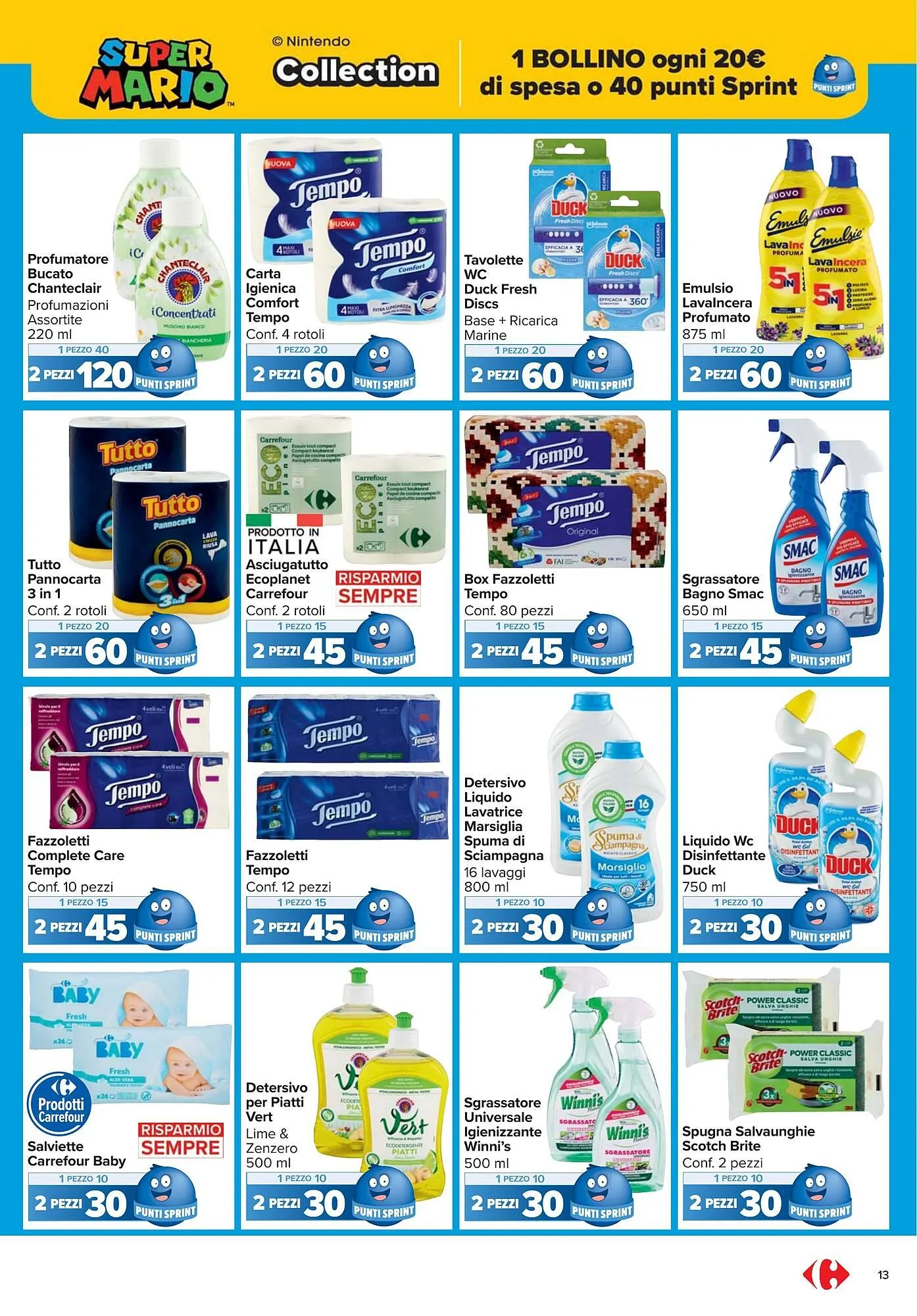 Volantino Carrefour Market da 26 settembre a 9 ottobre di 2025 - Pagina del volantino 13