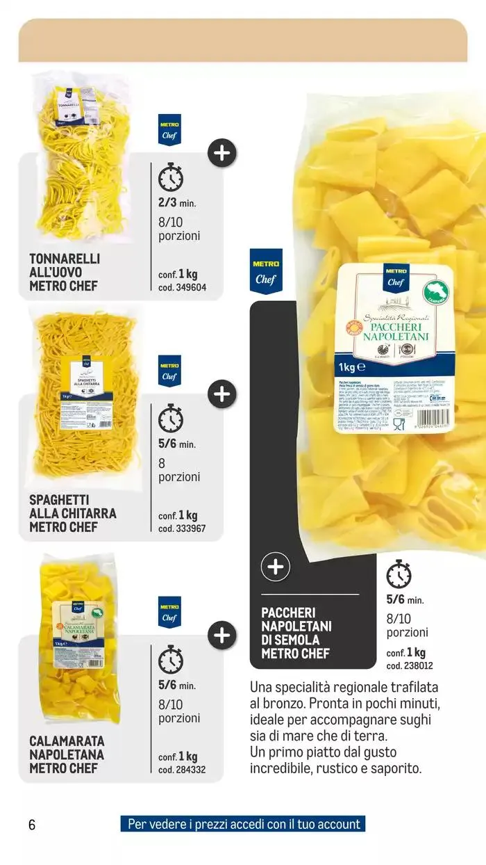 Catalogo pasta fresca da 2 ottobre a 30 settembre di 2025 - Pagina del volantino 6