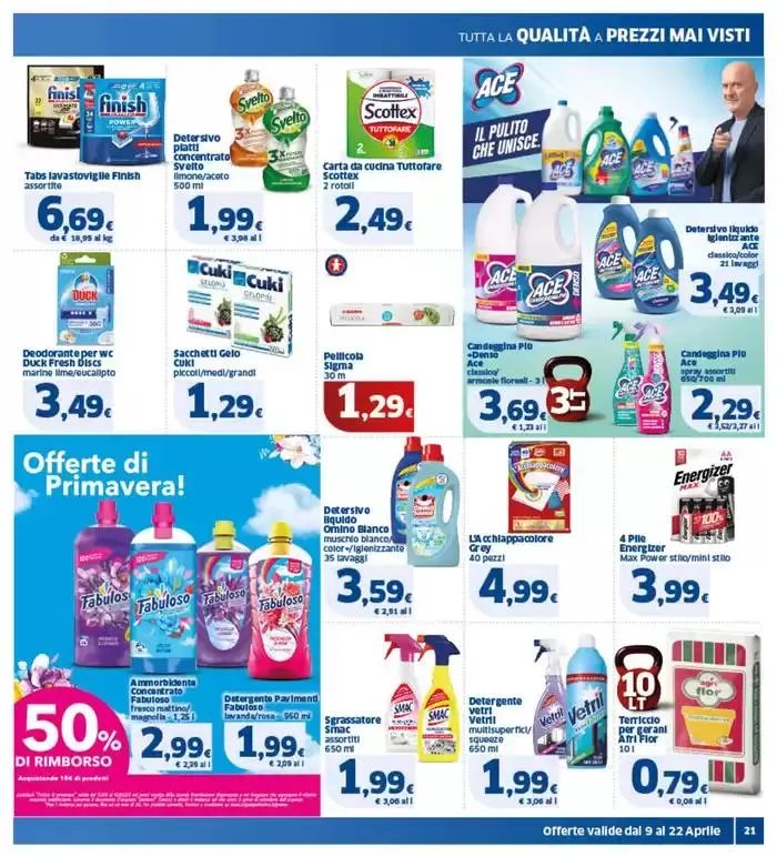 Buona Pasqua da 9 aprile a 22 aprile di 2025 - Pagina del volantino 21