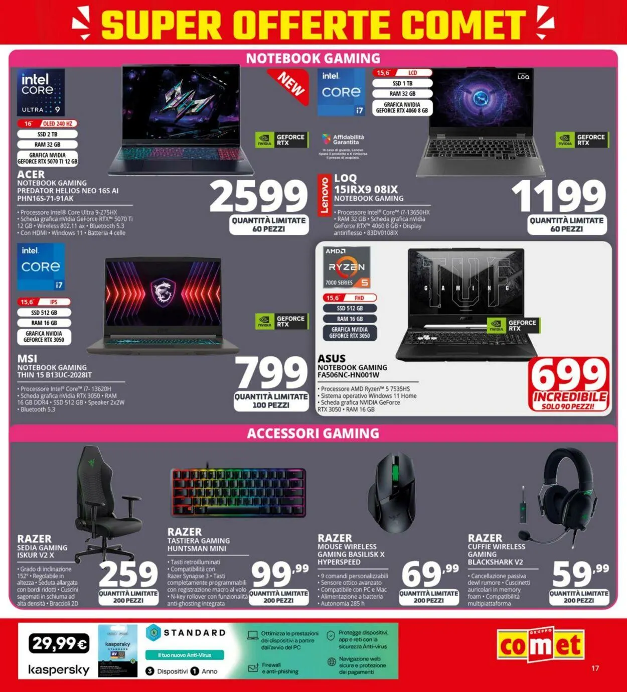 Comet Volantino attuale da 19 giugno a 3 luglio di 2025 - Pagina del volantino 17