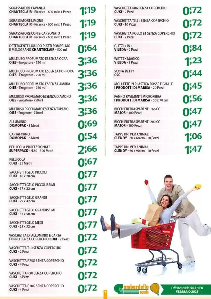 Offerte Valide dal 3 all'8 Febbraio 2025 da 3 febbraio a 8 febbraio di 2025 - Pagina del volantino 7