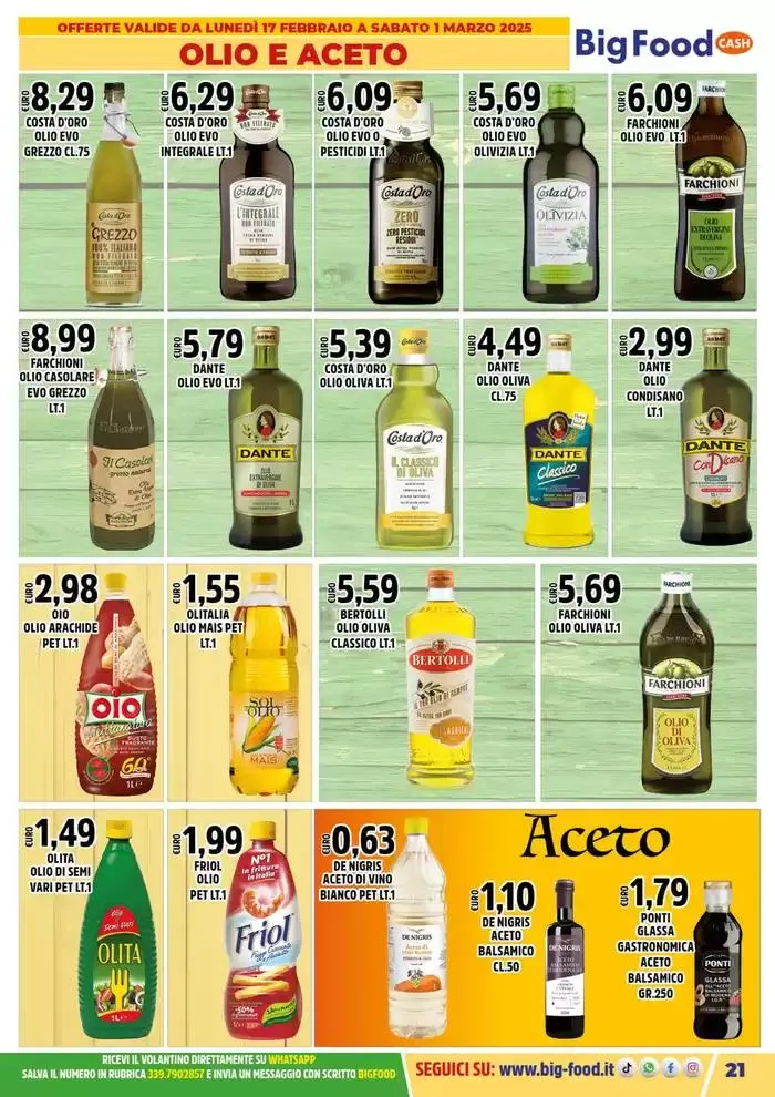 Non scherziamo con la convenienza da 17 febbraio a 1 marzo di 2025 - Pagina del volantino 21