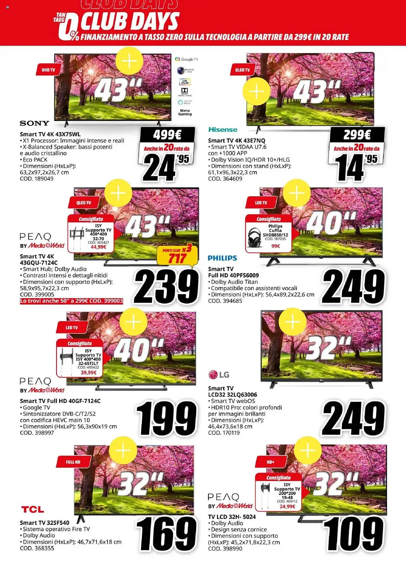 Volantino MediaWorld da 25 aprile a 8 maggio di 2025 - Pagina del volantino 20