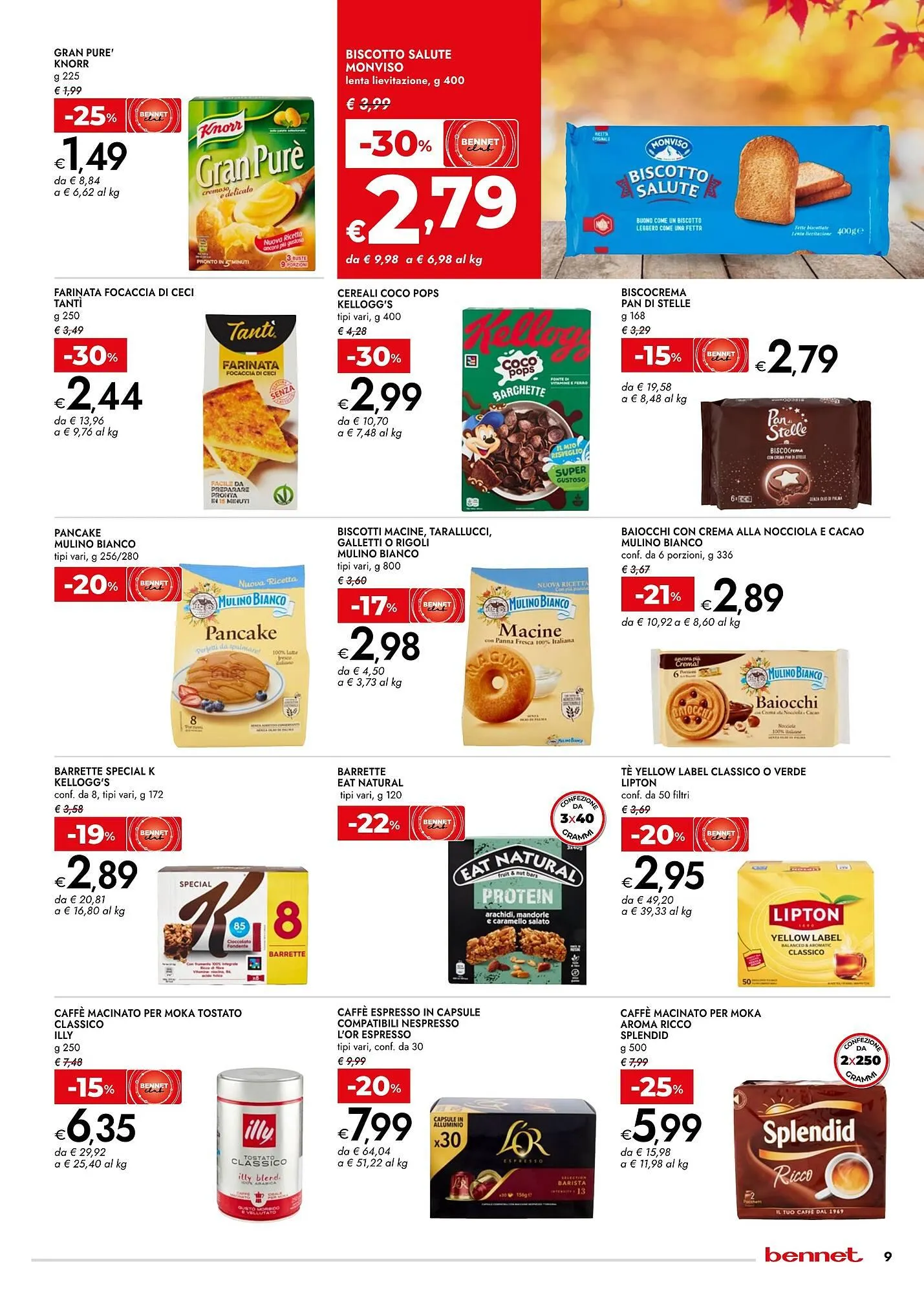 Volantino Bennet da 2 ottobre a 15 ottobre di 2025 - Pagina del volantino 9